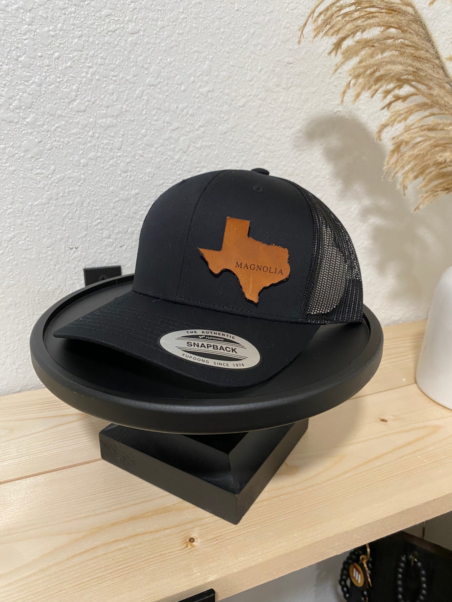 Magnolia Texas State Patch Hat