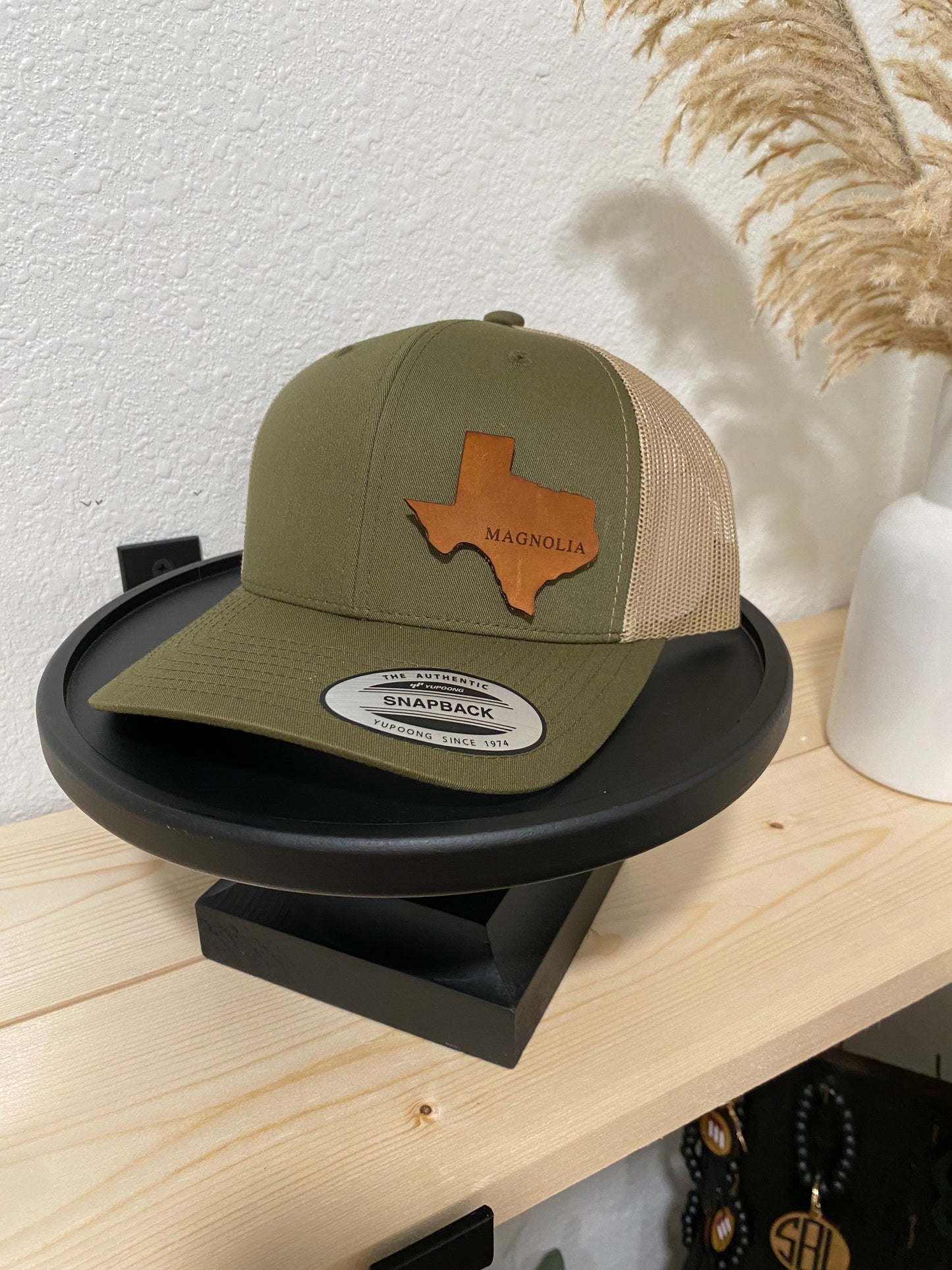 Magnolia Texas State Patch Hat