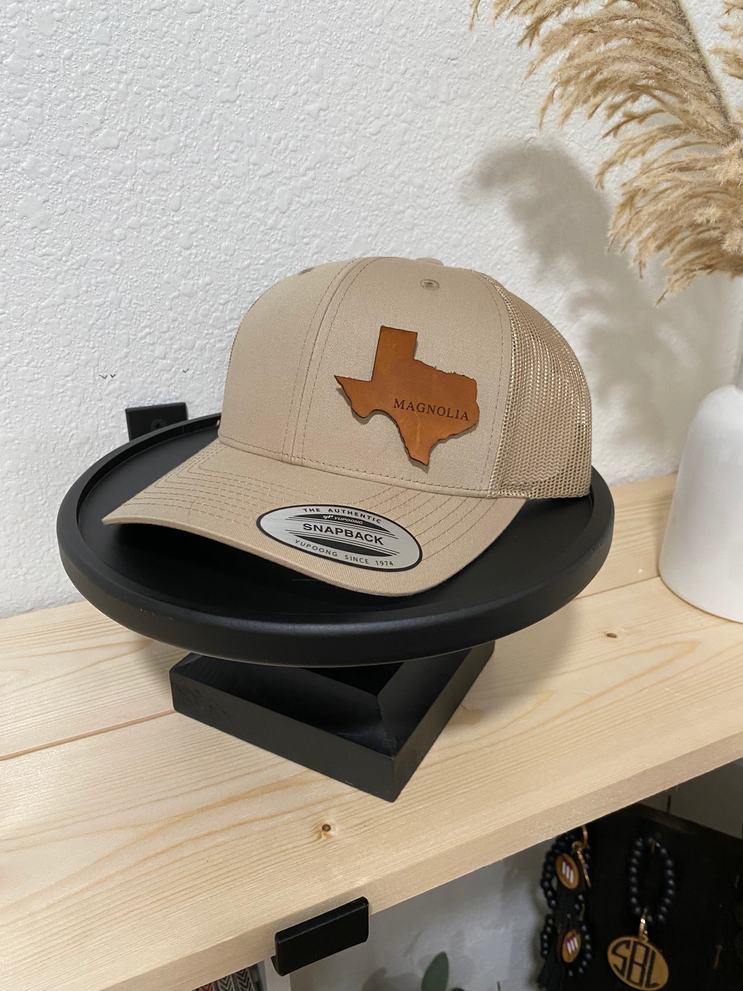 Magnolia Texas State Patch Hat