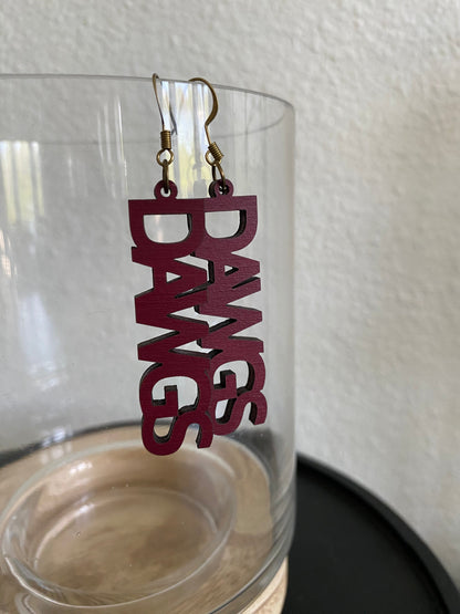 Dawgs Earrings