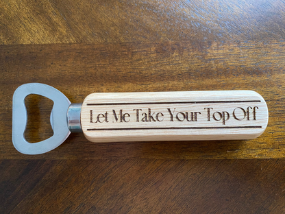 Wooden Bottle Openers