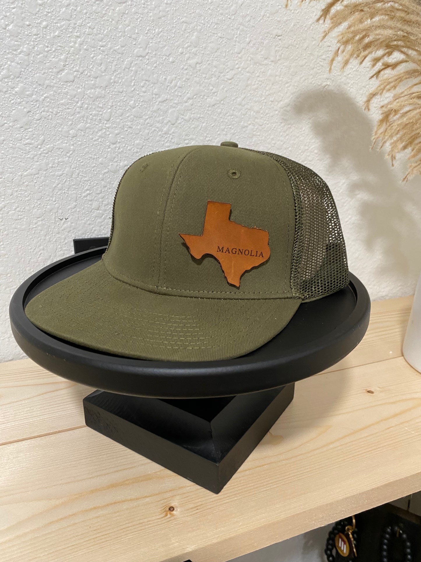 Magnolia Texas State Patch Hat