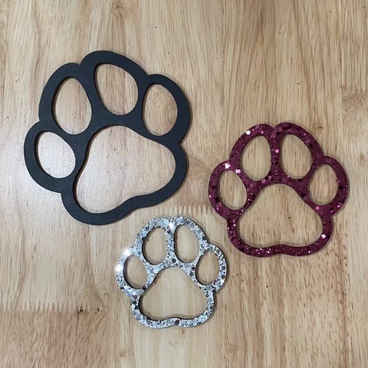 Paw Print Mum Embellishment